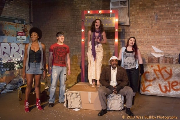 A Scene From The Towle Theater's Performance Of "Brooklyn, The Musical" Earlier This Year.